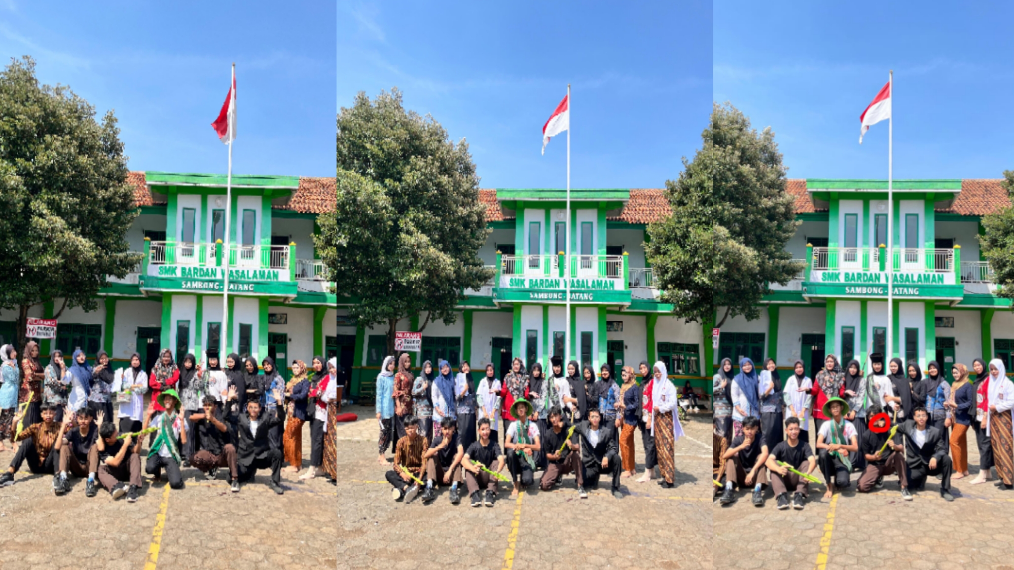 “Gugur Bunga” Menginspirasi, Penilaian Drama Siswa SMK Bardan Wasalaman Berlangsung Meriah