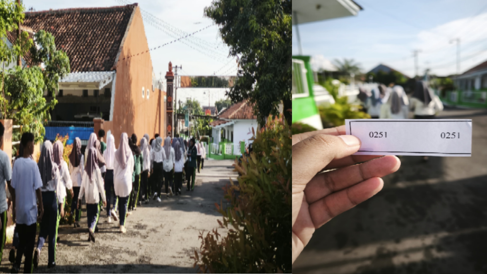 Semarak HUT SMK Bardan Wasalaman, Jalan Sehat Meriahkan Kebersamaan Warga Sekolah