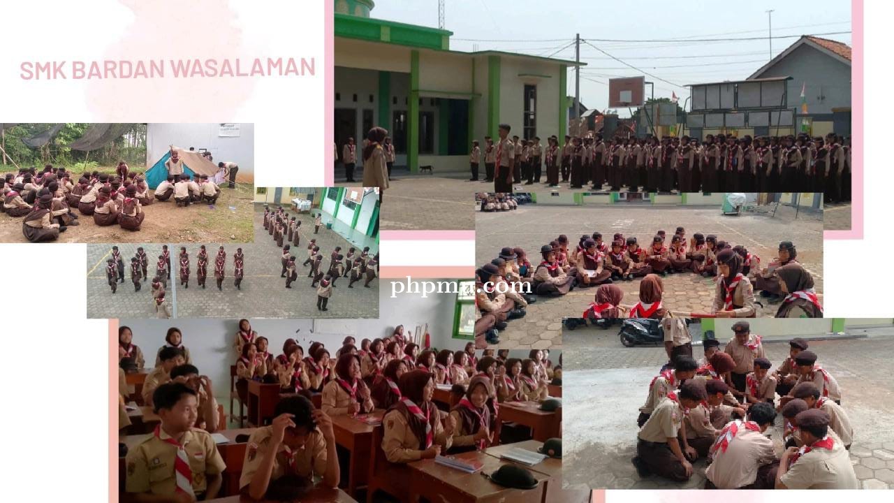 Gelar Semangat Berpramuka SMK Bardan Wasalaman