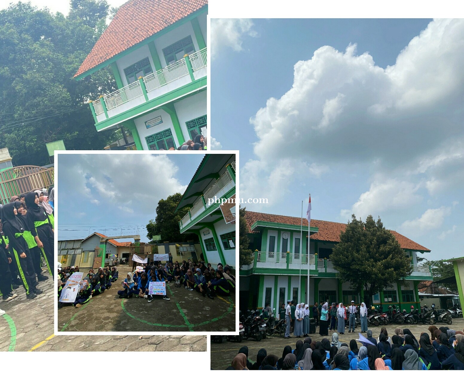 Jalan Sehat dan Kampanye OSIS di SMK Bardan Wasalaman: Meningkatkan Kesehatan dan Kepedulian Sosial