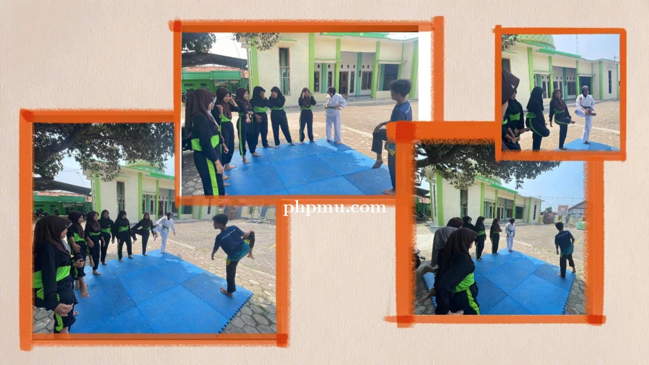 Semangat Siswa SMK Bardan Wasalaman dalam Latihan Karate