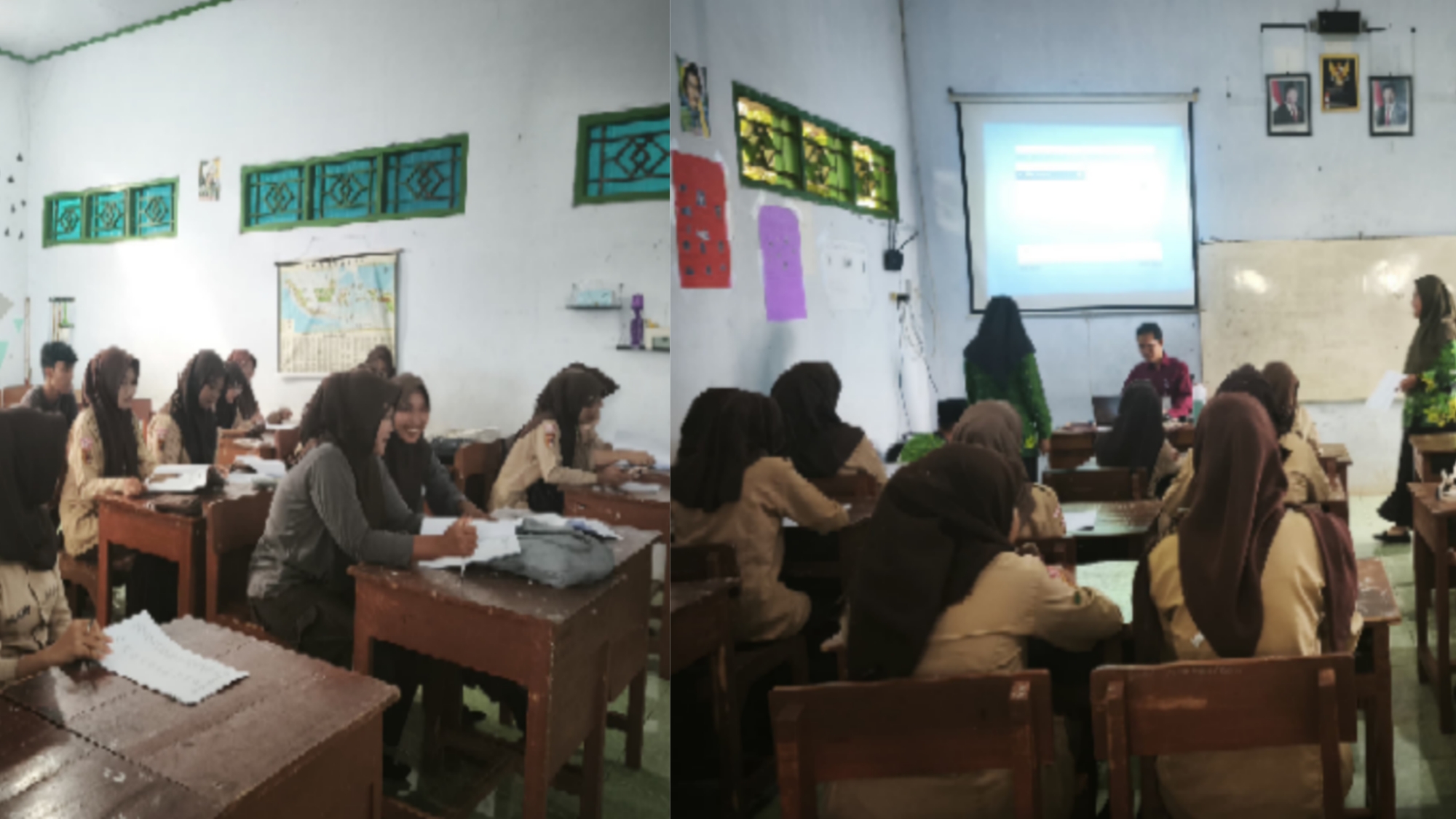 Siswa Kelas XII SMK Bardan Wasalaman Antusias Ikuti Latihan Ujian Psikotes, Siap Hadapi Dunia Kerja