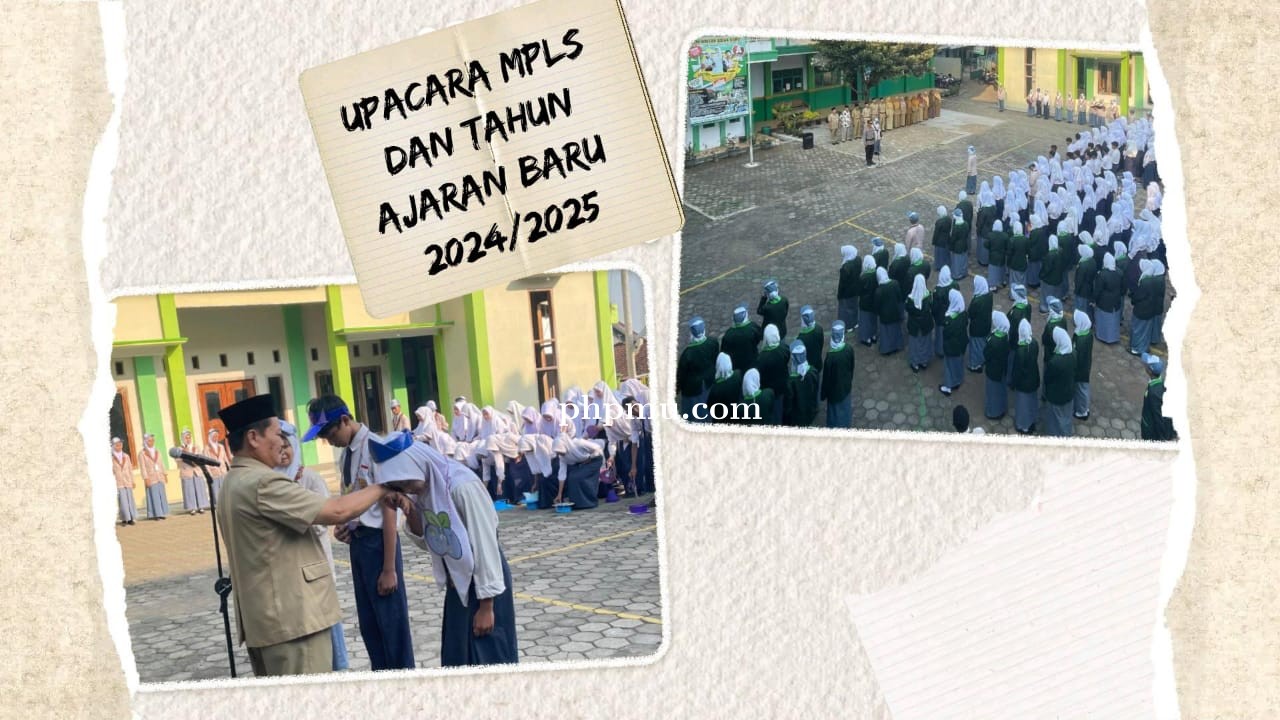 Upacara MPLS dan Tahun pelajaran baru 2024-2025