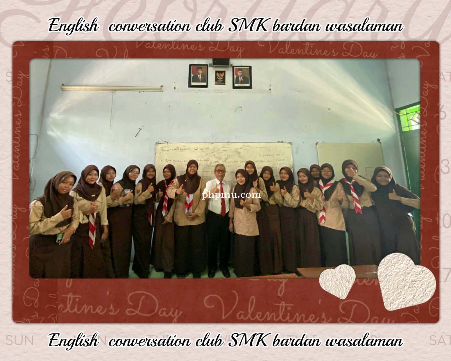 English conversation club SMK bardan wasalaman