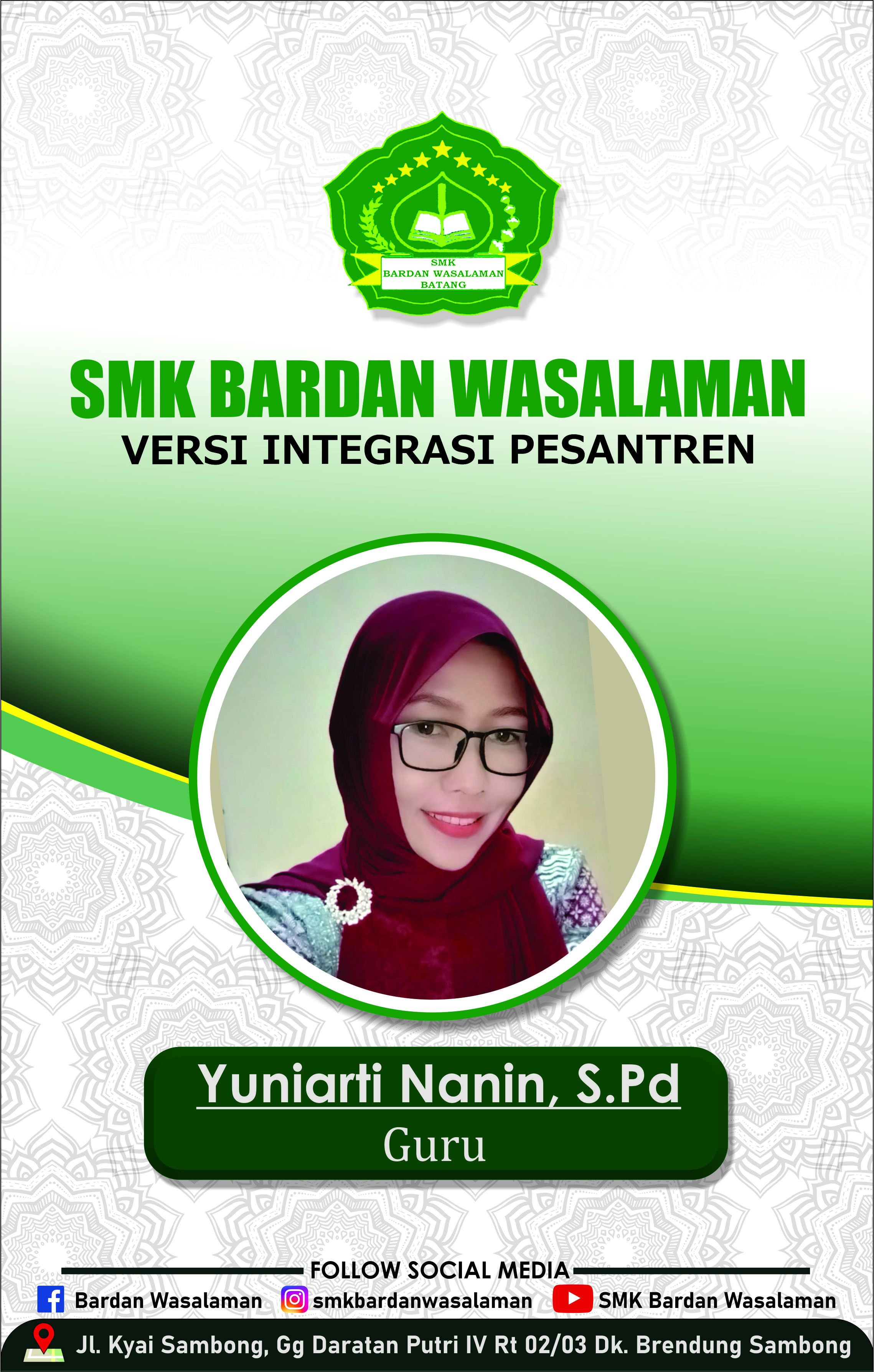 Yuniarti Nanin, S.Pd