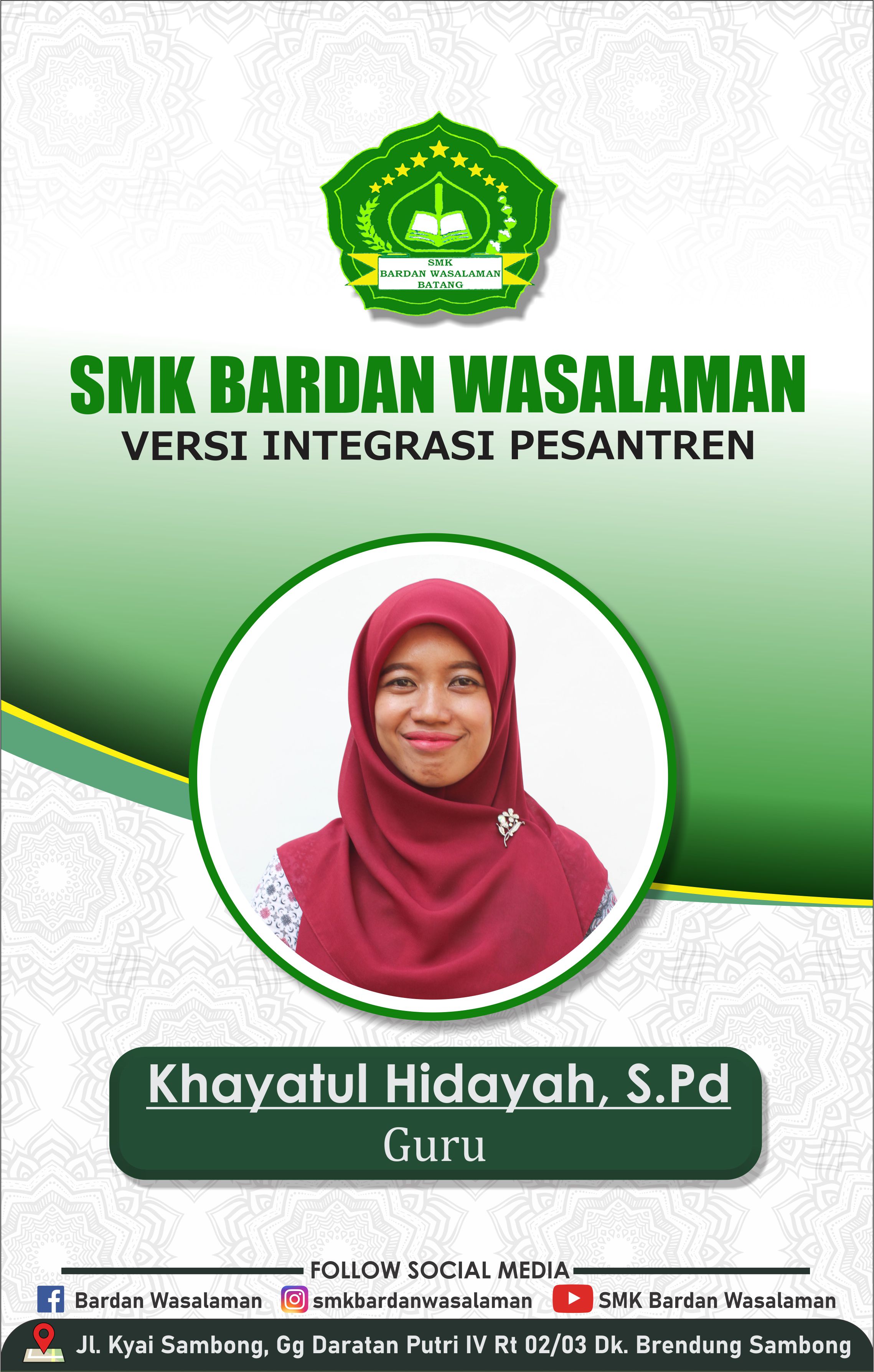 Khayatul Hidayah, S.Pd